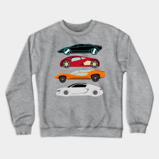 The Car's The Star: Future Cars Crewneck Sweatshirt